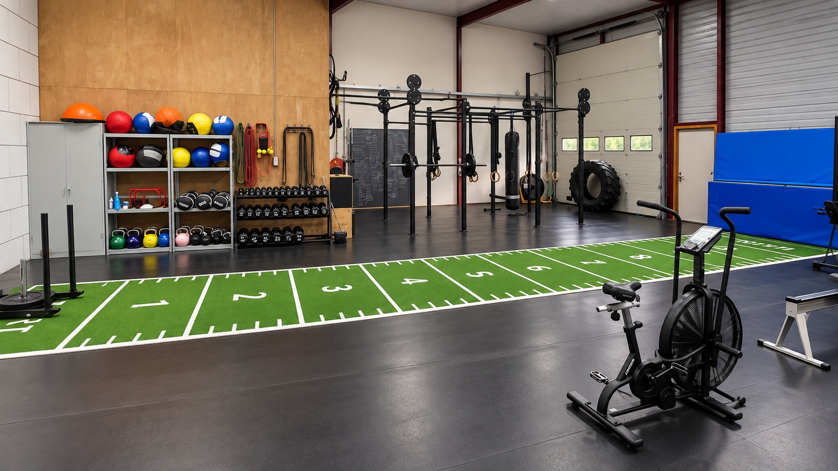 Trainingsstudio van Duurzaam Fit in Culemborg