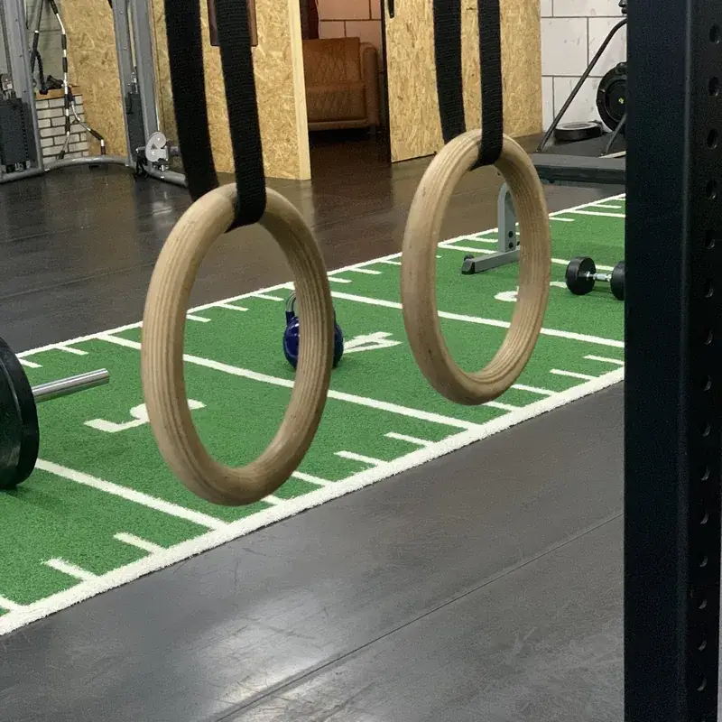 Turnringen in de trainingsstudio